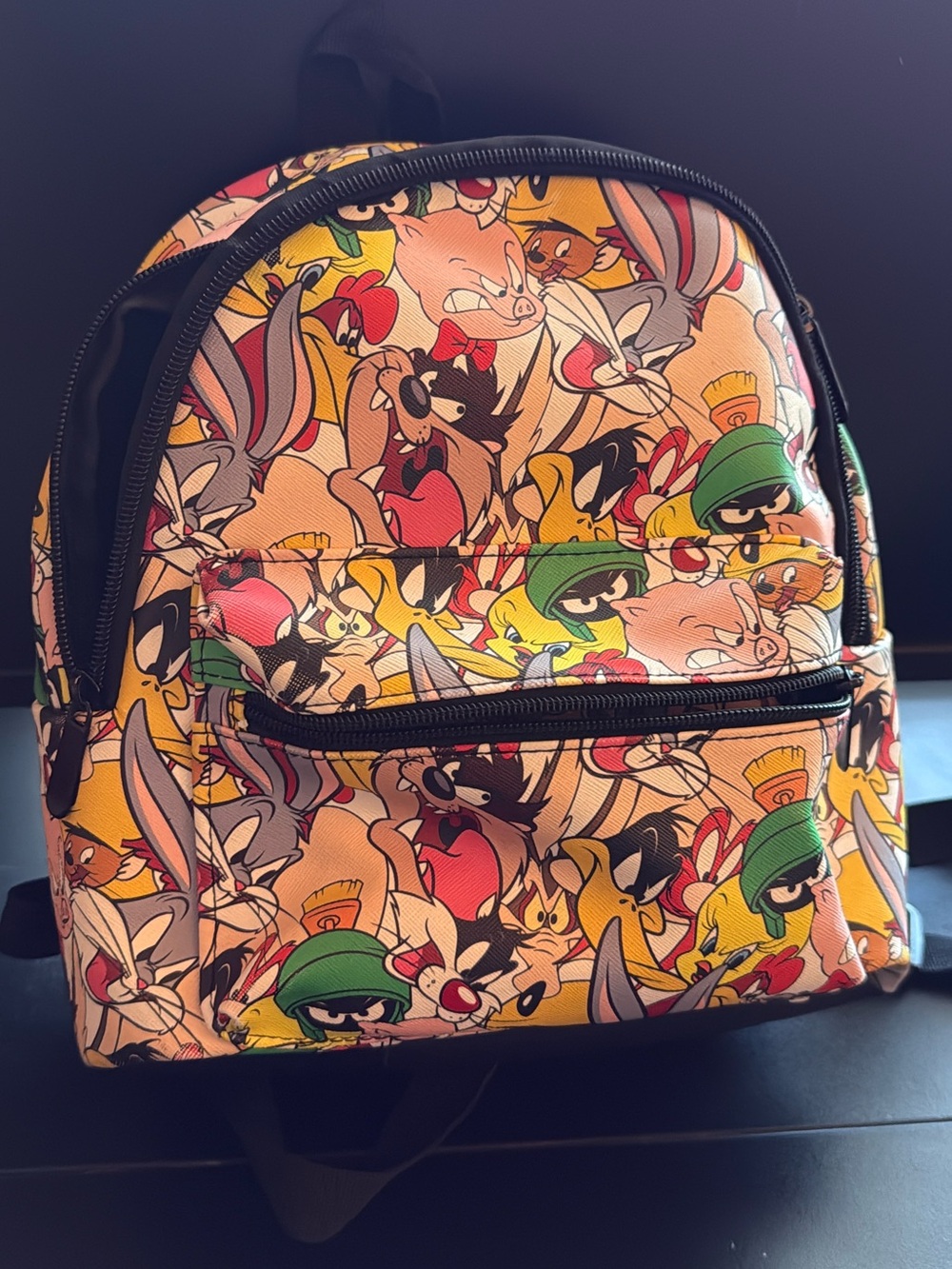 Looney Tunes Character Print Mini Backpack - Multi